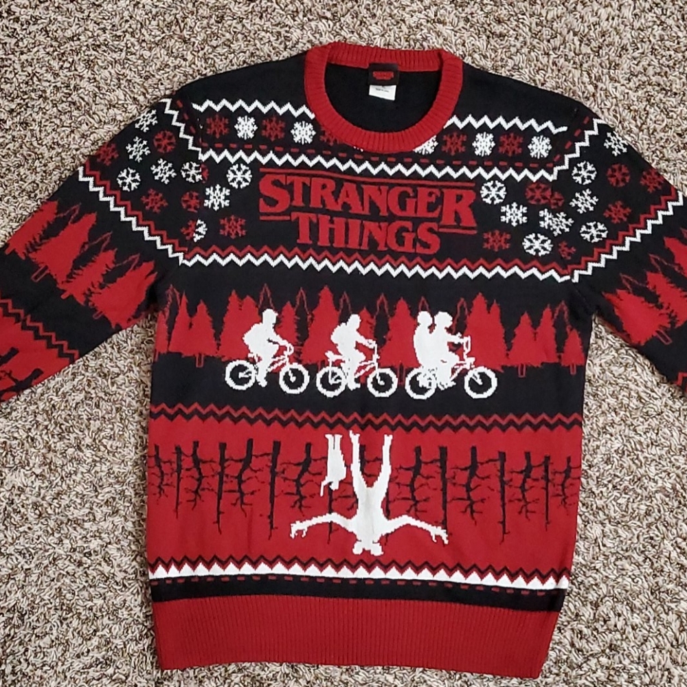 Stranger Things Ugly X-mas sweater